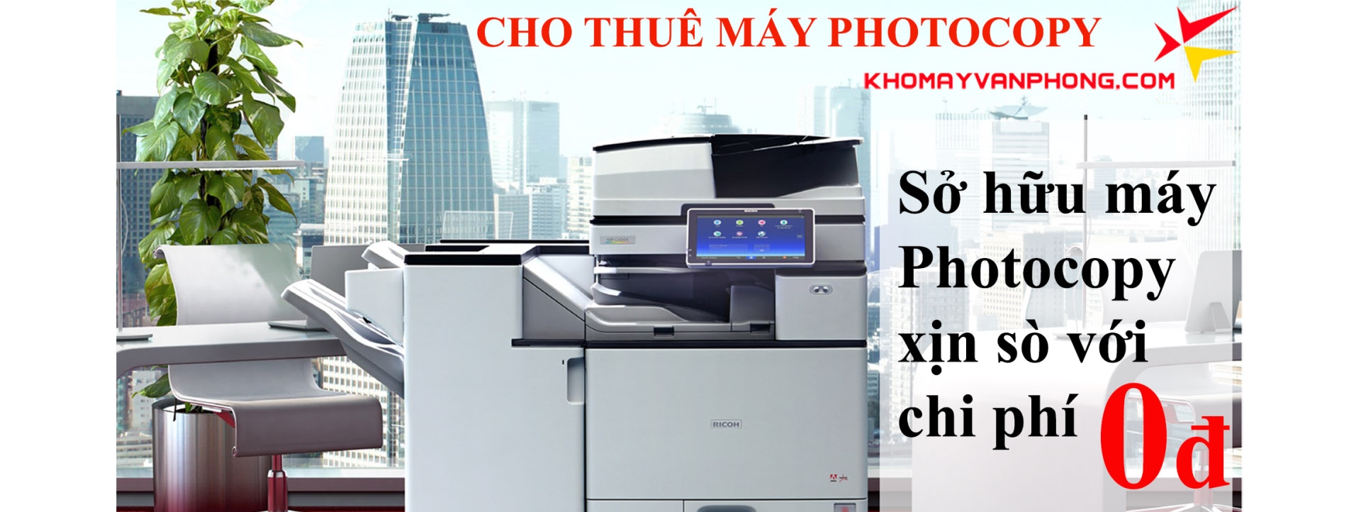 Máy photocopy Ricoh chất lượng cao tại Máy Văn Phòng