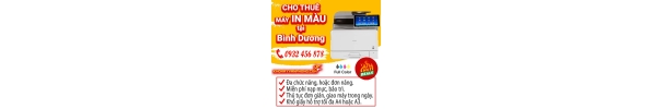 Cho thuê máy photocopy tại Bình Dương