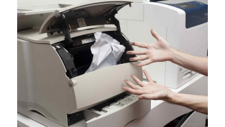 Máy photocopy mắc lỗi nhăn giấy sửa làm sao?