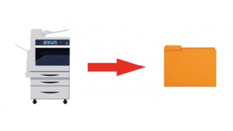 Làm sao cài đặt scan folder từ máy photocopy Ricoh sang máy tính?